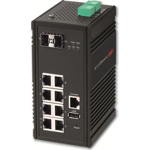 Edimax Pro - Gigabit WebManageable Switch - Zwart - 8 Poorten - SFP Slots