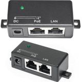 Extralink - PoE Injector - 1 Poort - Fast Ethernet - Kortsluitings- en Overspanningsbeveiliging