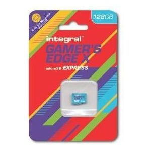 Integral 128GB MSDXC EXPRESS UHS-1 U3 CL10 V30 A1 (128 GB, U3), Geheugenkaart