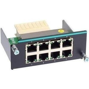 Moxa IM-6700A-8TX - Fast Ethernet module met 8 10100T(X) poorten (8 ports), Netwerkschakelaar