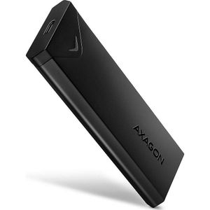 AXAGON - EEM2-UB2 - Externe M.2 NVMe SSD Box - Zwart - USB-C 10Gbps