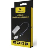 Gembird Aansluiting USB-A/C 3.0 vers RJ45 Gigabit, Router, Zwart, Grijs