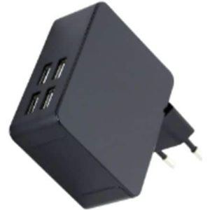 Rs Pro Plug-in voeding AC/DC-adapter 36W, 90 → 264V ac, 5V dc / 7,2A, EU-stekker., Universele lader