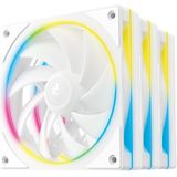 Deepcool "120mm FL12 SE 3IN1 White" (120 mm, 3 x), PC ventilator, Wit
