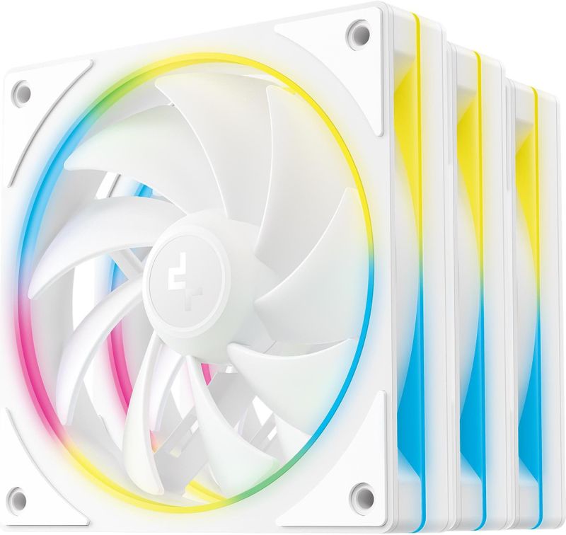 Deepcool "120mm FL12 SE 3IN1 White" (120 mm, 3 x), PC ventilator, Wit