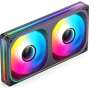 Jonsbo - ZB-240 - PC Ventilator - 240 mm - Zwart - ARGB PWM