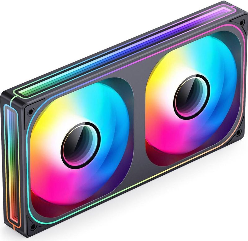 Jonsbo - ZB-240 - PC Ventilator - 240 mm - Zwart - ARGB PWM