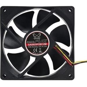 Scythe Kama FLEX 92mm ventilator SA0925FDB12M - 2000 rpm (92 mm), PC ventilator, Zwart