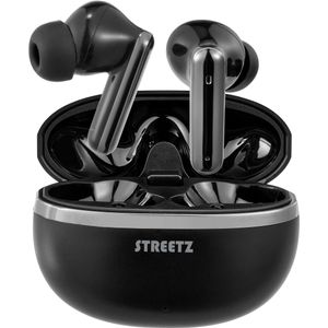 Streetz T235-BLK (5 h, Draadloze), Koptelefoon, Zwart