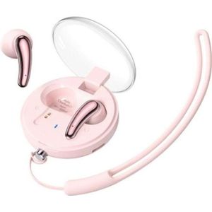 Remax Bluetooth-Kopfhörer TWS C1 Bluetooth 5.3 ENC PINK (4 h, Draadloze), Koptelefoon, Roze