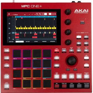 Akai Professional Akai MPC One+ (Groovebox), MIDI-controller, Rood