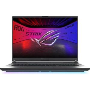 ASUS ROG 18 2,5K 240HZ/U9 275HX/5070TI/32G/1T/W11 (18", 1000 GB, 32 GB, Nummerblok, Intel Core Ultra 9 275HX), Notebook, Grijs