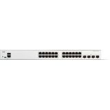 Cisco - Catalyst 1200 - Netwerkschakelaar - Wit - 24x RJ45, 4x SFP, Layer-2-switching, VLAN-ondersteuning