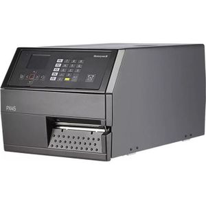 Honeywell Px45a Ethernet Tt 300 Dpi Us + Eu Netsnoer Nms In Prnt (300 dpi), Labelprinter, Zwart