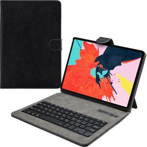 Mobilize Bluetooth-behuizing van hoge kwaliteit (iPad Pro 12.9 2018 (3e generatie)), Tablet toetsenbord, Zwart