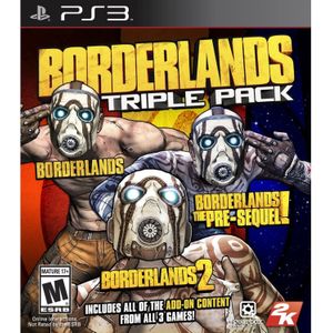 2K Games, Take-Two Interactive Borderlands Triple Pack, PS3 Standard+DLC Engels PlayStation 3