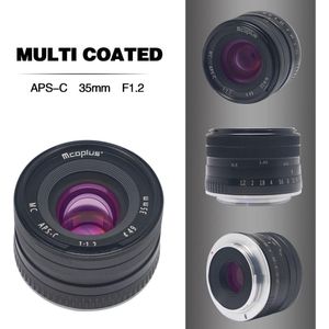 McoPlus MCO35mm f/1.2 Sony Zwart (Sony E, Volledig formaat), Objectief, Zwart