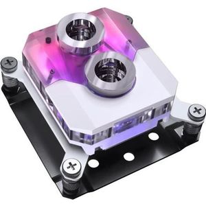 Phanteks - Glacier EZ-Fit 450CPU - CPU Waterkoeler - Wit - Zilver