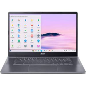 Acer CB 515 CB515-2HT-5465 ChromeOS i5-1235U/8GB/128GB SSD/15,6" (15.60", Intel Core i5-1235U, 8 GB, 128 GB, NL), Notebook, Grijs