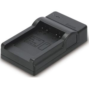 Hama Reisbatterij voor digitale camera USB (Lader), Stroomvoorziening voor de camera, Zwart