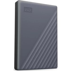 WD My Passport 2TB draagbare HDD Grijs (2 TB), Externe harde schijf, Grijs