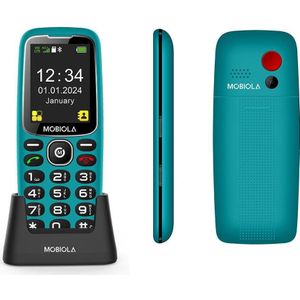 VEGA - MOBIOLA MB4120 - Mobiele Telefoon - Turquoise - 4G voor Senior