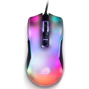 Blackstar Lucid Glow Gaming Mouse (Bedraad), Muis, Zwart