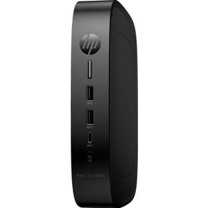 HP - Pro T550 - Desktop PC - Zwart - Intel Celeron J6412 - 8 GB RAM - 32 GB opslag