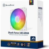 SilverStone - Shark Force 140 ARGB Case Fan - Zwart - 120 CFM