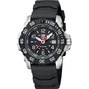 Luminox, Horloge, Navy Seal Staal 3250 serie, Zilver, Zwart, (Duikhorloge, 45 mm)