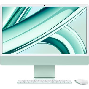Apple iMac 2023 (M3, 8 GB, 256 GB, SSD), PC, Groen