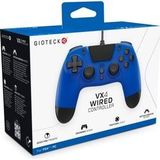 Gioteck - VX-4 - Gamepad - Blauw - Bluetooth™ en Bedraad