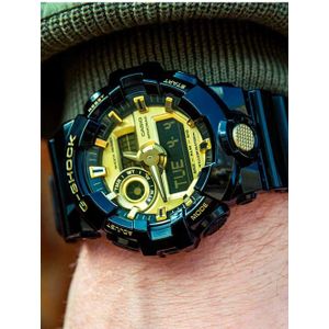 Casio G-Shock GA-710GB-1AER Herenhorloge 53 mm - Zwart