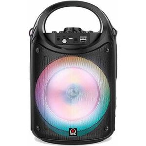 Reig - Draagbare Bluetooth Luidspreker - LED Licht - Microfoon - USB