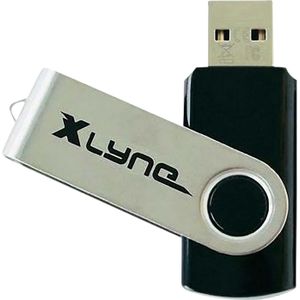 Xlyne - Swing-Editie - USB-stick - Zwart - 4 GB