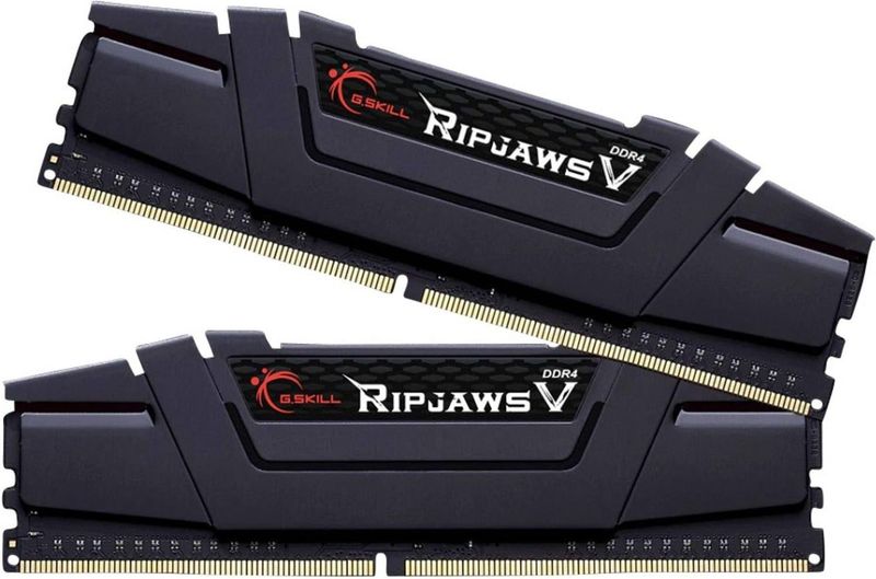 G.Skill - Ripjaws V - RAM - Zwart - 2 x 8GB - 3200 MHz - DDR4 DIMM 288 pin