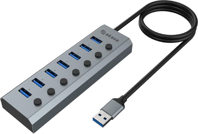 Akasa Connect 7 IPS - USB Hub