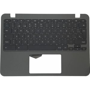 Acer C731/C731T Keyboard (US-ENGLISH) Upper Cover - Grey, Onderdelen voor notebooks, Grijs