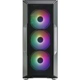 Zalman - I3 Neo - ATX Mid Tower PC Case - Zwart - Mesh - Voorgeïnstalleerde RGB Ventilatoren