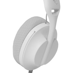 White Shark Haai GH-2440 Papegaai Wit/Grijs (Bedraad), Gaming headset, Grijs, Wit