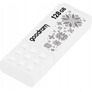Goodram Geen (128 GB, USB-A), USB-stick, Wit