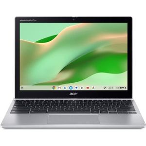 Acer Chromebook Spin 312 12.2"FHD Touch N100 4GB/128GB eMMC ChromeOS (12.20", 128 GB, 4 GB, DE, Intel N100), Notebook, Zilver