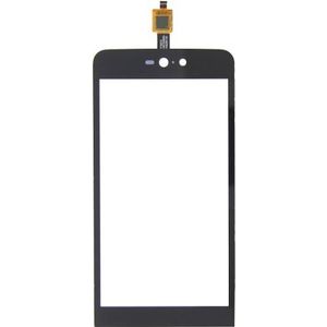 OEM Wiko Rainbow Jam 4G Touchscreen Zwart (Wiko Regenboog Jam), Onderdelen voor mobiele apparaten, Zwart