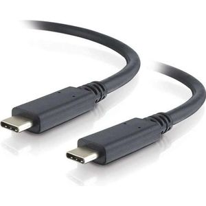 C2G USB-kabel USB-C (M) naar USB-C (M) (1 m, USB 3.2 Gen 2), USB-kabel
