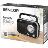 Sencor - SRD 210 BS - Radio - Grijs - Metallic - Draagbare Radio
