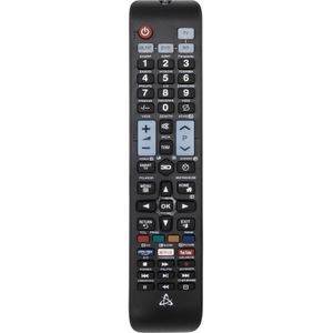 Sbox RC-01400 Universal Remote Control (Universele afstandsbediening, Infrarood), Afstandsbediening, Zwart
