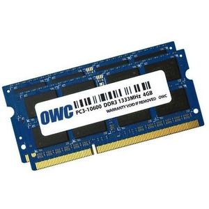 OWC - Geheugen-upgrade-kit - 2 x 4 GB - 1333 MHz - DDR3 SO-DIMM