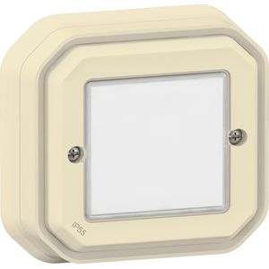 Legrand LEGR wandcontactdoos, Knoppen + Schakelaars, Beige