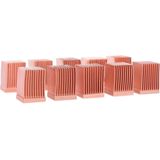 Alphacool - RAM Koellichamen - 10x10mm - Koper - 10 Stuks