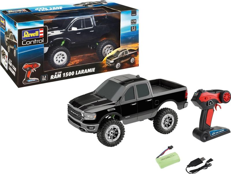 1:10 Revell 24445 RC Car RAM 1500 Laramie - Back In Black RC Model Kant en Klaar
